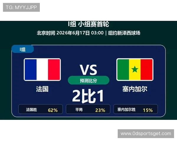 2026年法国VS塞内加尔控球战术研究：两队战术特点与比赛影响分析